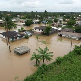 cheia do Rio Cricaré