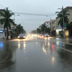 chuva forte em São Mateus