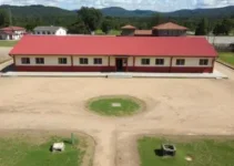 nova escola e pavimentações