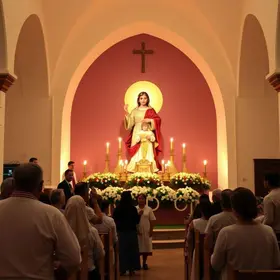 nove celebrações nas paróquias de São Mateus nesta Quinta-Feira Santa