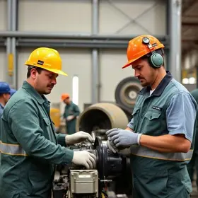 formação de operadores de máquinas