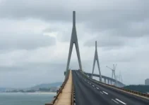 risco na Ponte do Pontal