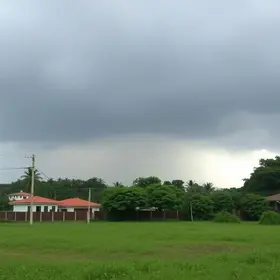 chuva de granizo