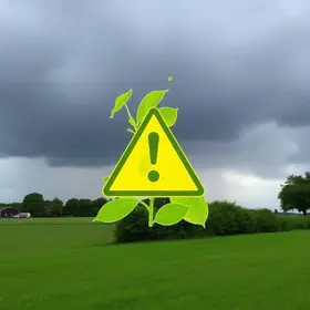 alerta amarelo de tempestade