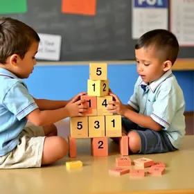 Escola de São Mateus utiliza atividades de montagem para ensinar potenciação
