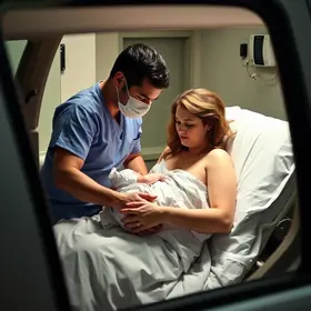 bebê nasce dentro de carro