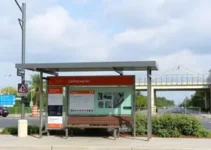 construção de abrigo em ponto de ônibus