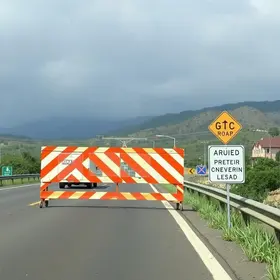 Rodovia entre São Mateus e Guriri