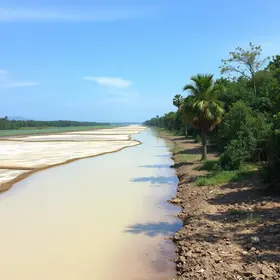 salinidade do rio cricaré
