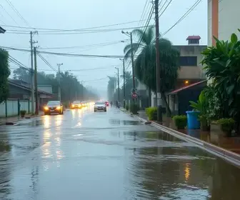 alagamentos em Guriri